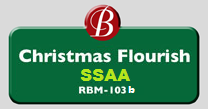 Randol Bass Music - RBM-103B - Christmas Flourish, SSAA